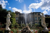 giardino della residenza