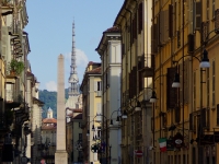 L'obelisco di Piazza Savoia e la Mole Antonelliana